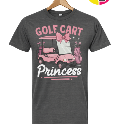 Golf Cart Princess Tee