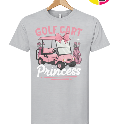 Golf Cart Princess Tee