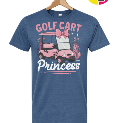 Golf Cart Princess Tee