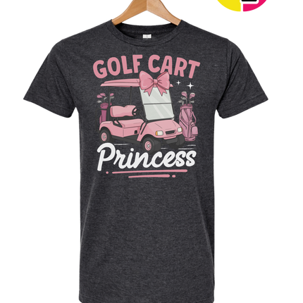 Golf Cart Princess Tee