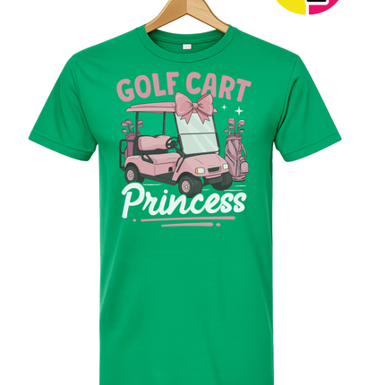 Golf Cart Princess Tee