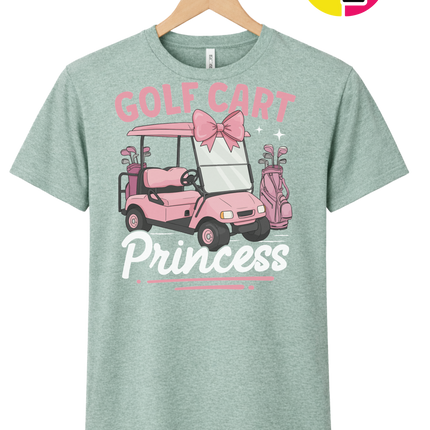 Golf Cart Princess Tee