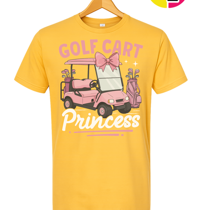 Golf Cart Princess Tee
