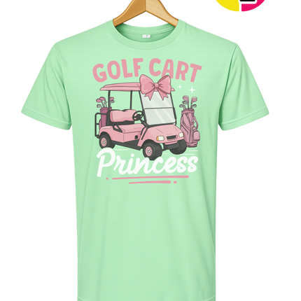 Golf Cart Princess Tee