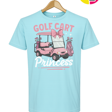 Golf Cart Princess Tee