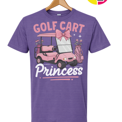 Golf Cart Princess Tee