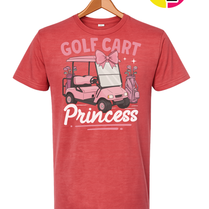 Golf Cart Princess Tee
