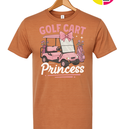Golf Cart Princess Tee