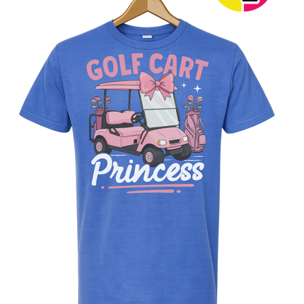 Golf Cart Princess Tee
