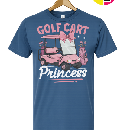 Golf Cart Princess Tee