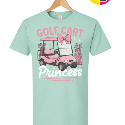 Golf Cart Princess Tee
