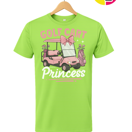 Golf Cart Princess Tee