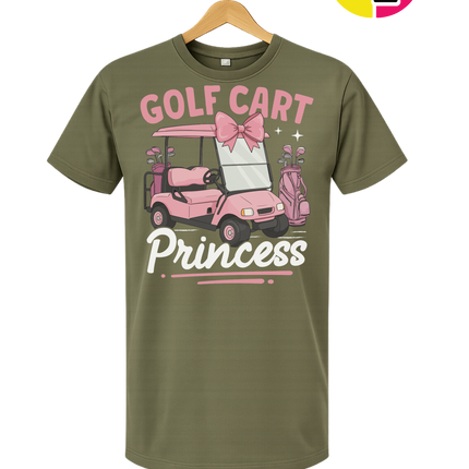 Golf Cart Princess Tee