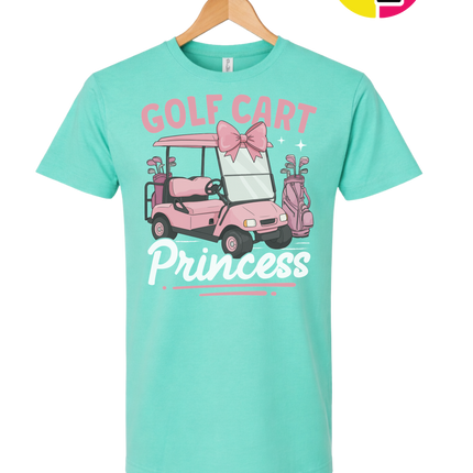 Golf Cart Princess Tee