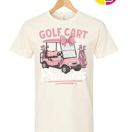 Golf Cart Princess Tee