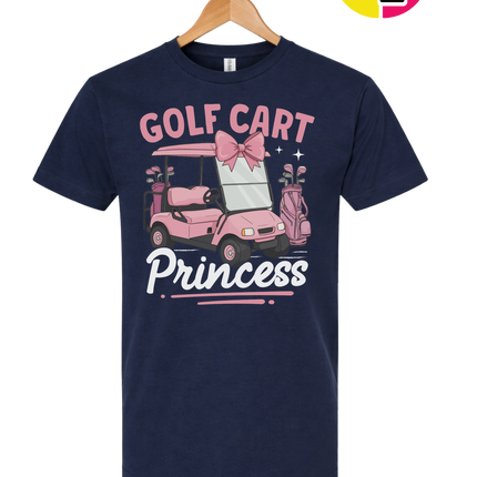 Golf Cart Princess Tee