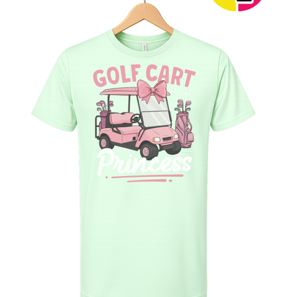 Golf Cart Princess Tee