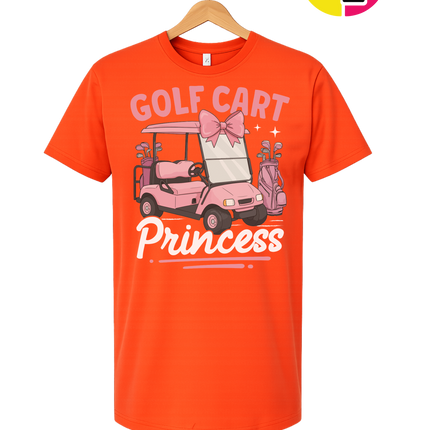 Golf Cart Princess Tee