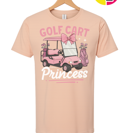 Golf Cart Princess Tee