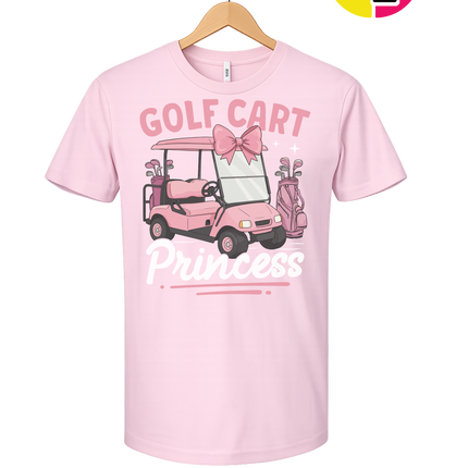 Golf Cart Princess Tee