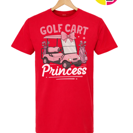 Golf Cart Princess Tee