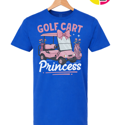 Golf Cart Princess Tee