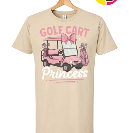Golf Cart Princess Tee