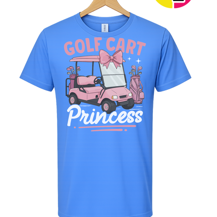 Golf Cart Princess Tee