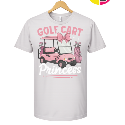 Golf Cart Princess Tee