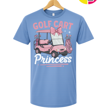 Golf Cart Princess Tee