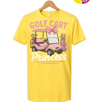 Golf Cart Princess Tee