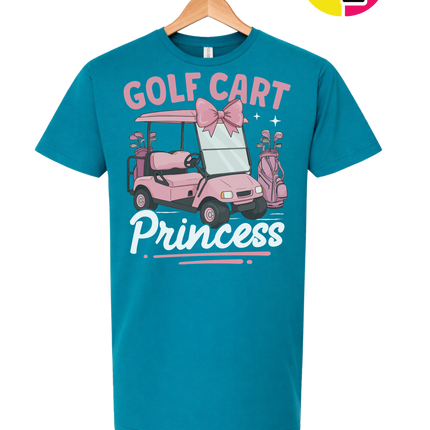 Golf Cart Princess Tee