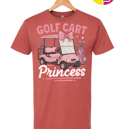 Golf Cart Princess Tee