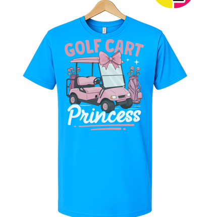 Golf Cart Princess Tee