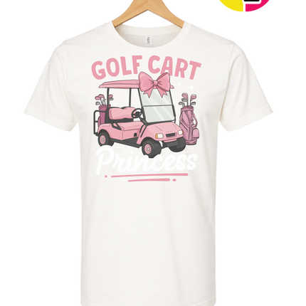 Golf Cart Princess Tee