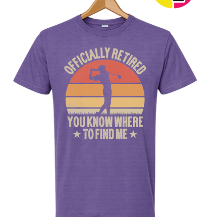Officially Retired Tee