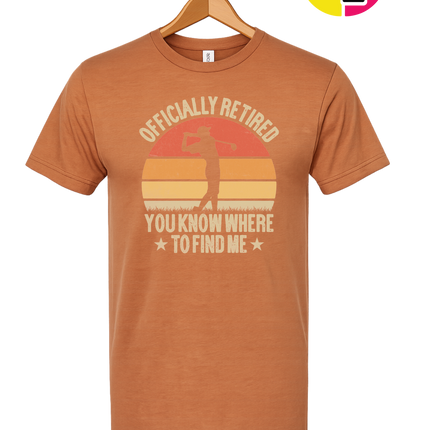 Officially Retired Tee