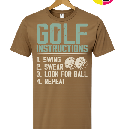 Golf Instructions Tee