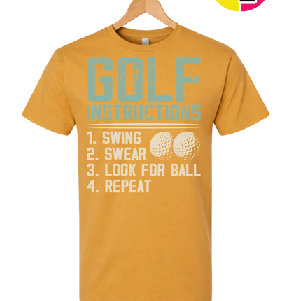 Golf Instructions Tee