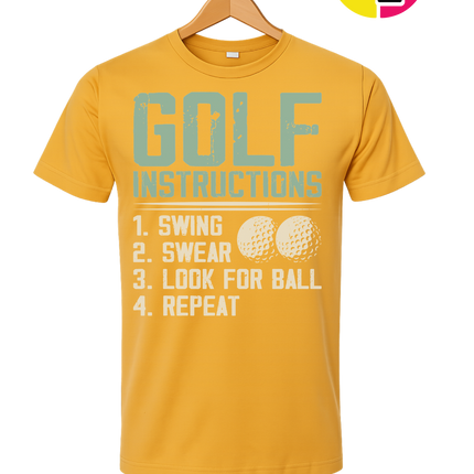 Golf Instructions Tee