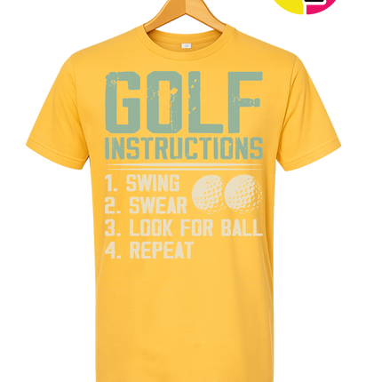 Golf Instructions Tee