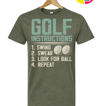 Golf Instructions Tee