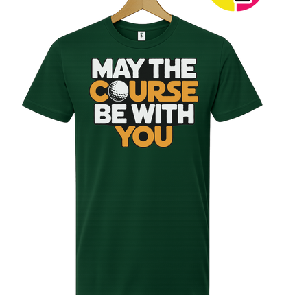 May The Course Be With You Tee
