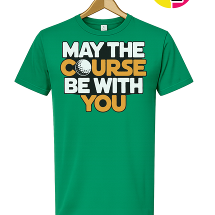 May The Course Be With You Tee