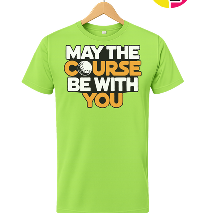 May The Course Be With You Tee