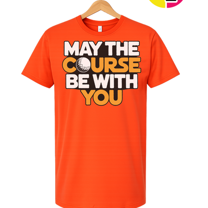 May The Course Be With You Tee