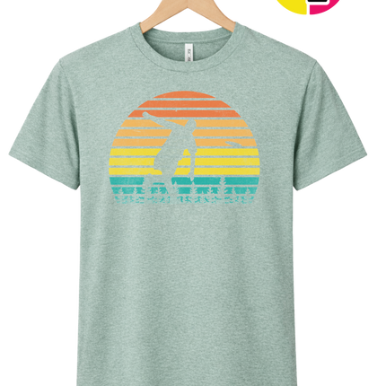 Retro Vintage Disc Golf Tee