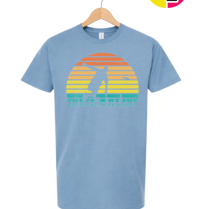 Retro Vintage Disc Golf Tee