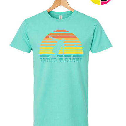 Retro Vintage Disc Golf Tee