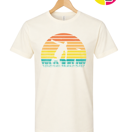 Retro Vintage Disc Golf Tee